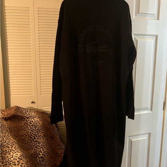 MALE BLACK LACTOSE ROBE. - Picture 5 of 6